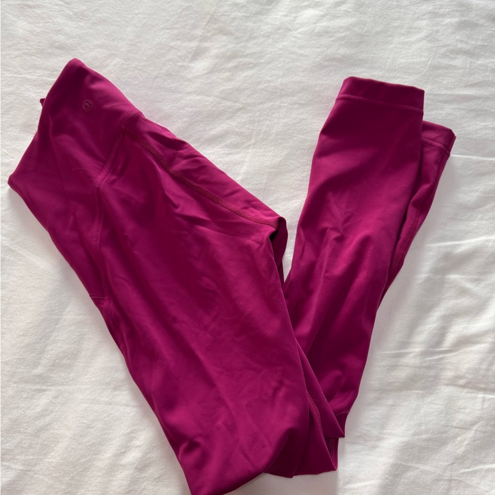 lululemon athletica Magenta Leggings